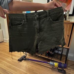 Army Green Aerie Jean Shorts !